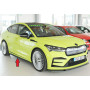 Lame de bas de caisse droit "Noir Brillant" "Rieger Tuning" pour SKODA ENYAQ iV RS (NY)