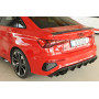 Diffuseur de pare-chocs arrière "noir" "Rieger Tuning" pour AUDI S3 (GY)