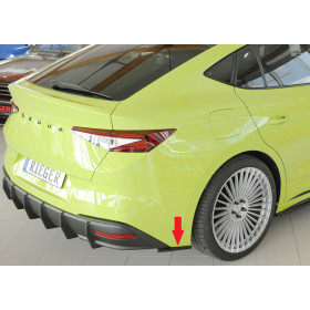 Lame de coin de pare-chocs arrière gauche "Noir brillant" "Rieger Tuning" pour SKODA ENYAQ iV (NY)