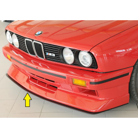 Lame pour ajout de pare-chocs avant "noir" "Rieger Tuning" pour BMW SERIE M3 (E30)