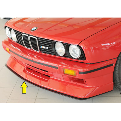 Lame pour ajout de pare-chocs avant "noir" "Rieger Tuning" pour BMW SERIE M3 (E30)