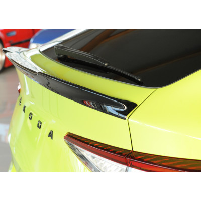 Spoiler Arrière Voiture Universel En Caoutchouc Souple 150cm - Aileron Becquet Autocollant Fibre Carbone