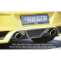Diffuseur de pare-chocs arrière "noir" "Rieger Tuning" pour OPEL CORSA D