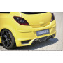 Diffuseur de pare-chocs arrière "noir" "Rieger Tuning" pour OPEL CORSA D