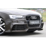 Grille d'aération droite "noir brillant" pour pare-chocs avant "Rieger Tuning" pour AUDI A4 (B8/B81)