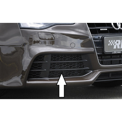 Grille d'aération droite "noir brillant" pour pare-chocs avant "Rieger Tuning" pour AUDI S4 (B8/B81)