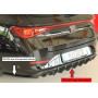 Diffuseur de pare-chocs arrière "noir" "Rieger Tuning" pour CUPRA LEON TYPE KL (avec attelage)