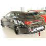 Diffuseur de pare-chocs arrière "noir" "Rieger Tuning" pour CUPRA LEON TYPE KL (avec attelage)