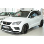 Lame de pare-chocs avant "noir brillant" "Rieger Tuning" pour SEAT ATECA CUPRA (5FP)