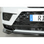 Lame de pare-chocs avant "noir brillant" "Rieger Tuning" pour SEAT ATECA CUPRA (5FP)