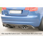 DESTOCKAGE - Diffuseur de pare-chocs arrière "noir" "Rieger Tuning" pour AUDI A3 (8P)