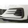 Lame de pare-chocs avant "noir brillant" "Rieger Tuning" pour VOLKSWAGEN GOLF 7