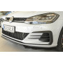 Lame de pare-chocs avant "noir brillant" "Rieger Tuning" pour VOLKSWAGEN GOLF 7