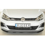 Lame de pare-chocs avant "noir brillant" "Rieger Tuning" pour VOLKSWAGEN GOLF 7