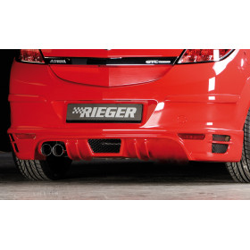 Ajout de pare-chocs arrière "noir" "Rieger Tuning" pour OPEL ASTRA H