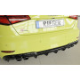 DESTOCKAGE - Diffuseur de pare-chocs arrière "Noir brillant" "Rieger Tuning" pour AUDI S3 (8V)
