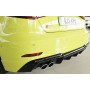 DESTOCKAGE - Diffuseur de pare-chocs arrière "Noir brillant" "Rieger Tuning" pour AUDI S3 (8V)