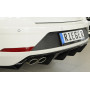 DESTOCKAGE - Diffuseur de pare-chocs arrière "Noir brillant" "Rieger Tuning" pour SEAT LEON FR (5F)