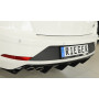 DESTOCKAGE - Diffuseur de pare-chocs arrière "Noir brillant" "Rieger Tuning" pour SEAT LEON FR (5F)