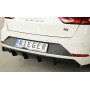 DESTOCKAGE - Diffuseur de pare-chocs arrière "Noir brillant" "Rieger Tuning" pour SEAT LEON FR (5F)