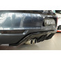 Diffuseur de pare-chocs arrière "Noir brillant" "Rieger Tuning" pour VOLKSWAGEN GOLF 6