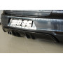 Diffuseur de pare-chocs arrière "Noir brillant" "Rieger Tuning" pour VOLKSWAGEN GOLF 6