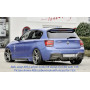 Diffuseur de pare-chocs arrière "Noir" "Rieger Tuning" pour BMW SERIE 1 (F20/F21)