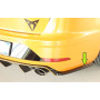 Lame de coin de pare-chocs arrière droite "Noir brillant " "Rieger Tuning" pour SEAT LEON ST FR (5F)