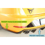 Lame de coin de pare-chocs arrière gauche "Noir brillant " "Rieger Tuning" pour SEAT LEON ST FR (5F)