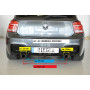 Diffuseur de pare-chocs arrière "Noir brillant" "Rieger Tuning" pour BMW SERIE 1 (F20/F21)