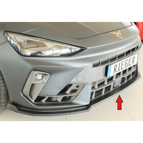 Lame de pare-chocs avant "noir" "Rieger Tuning" pour CUPRA LEON TYPE KL