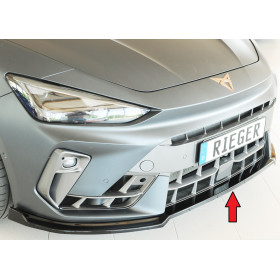 Lame de pare-chocs avant "noir brillant" "Rieger Tuning" pour CUPRA LEON TYPE KL