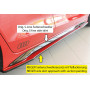 Lame de bas de caisse côté droit "noir brillant" "Rieger Tuning" pour AUDI S3 (GY)