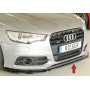 Lame de pare-chocs avant "noir brillant" "Rieger Tuning" pour AUDI S6 (4G/C7)
