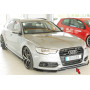 Lame de pare-chocs avant "noir brillant" "Rieger Tuning" pour AUDI A6 (4G/C7)