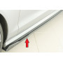 Lame de bas de caisse gauche "noir" "Rieger Tuning" pour AUDI A6 (4G/C7)