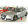Lame de bas de caisse gauche "noir" "Rieger Tuning" pour AUDI A6 (4G/C7)
