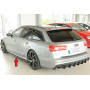 Lame de bas de caisse gauche "noir" "Rieger Tuning" pour AUDI A6 (4G/C7)