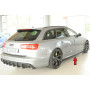 Lame de bas de caisse droit "noir" "Rieger Tuning" pour AUDI A6 (4G/C7)