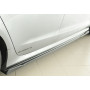 Lame de bas de caisse droit "noir" "Rieger Tuning" pour AUDI A6 (4G/C7)