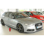 Lame de bas de caisse droit "noir" "Rieger Tuning" pour AUDI S6 (4G/C7)