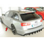 Lame de bas de caisse gauche "noir brilllant" "Rieger Tuning" pour AUDI A6 (4G/C7)