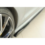 Lame de bas de caisse gauche "noir brilllant" "Rieger Tuning" pour AUDI S6 (4G/C7)