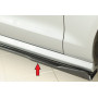 Lame de bas de caisse droit "noir brillant" "Rieger Tuning" pour AUDI A6 (4G/C7)
