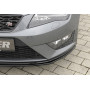 DESTOCKAGE - Lame de pare-chocs avant "noir brillant" "Rieger Tuning" pour SEAT LEON CUPRA (5F)