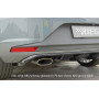 DESTOCKAGE - Diffuseur de pare-chocs arrière "Noir" "Rieger Tuning" pour SEAT LEON CUPRA (5F)