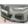 Lame de pare-chocs avant "noir brillant" "Rieger Tuning" pour BMW SERIE 4/i4 TYPE G26