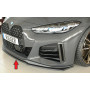 Lame de pare-chocs avant "noir" "Rieger Tuning" pour BMW SERIE 4/i4 TYPE G26