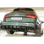 Diffuseur de pare-chocs arrière "noir brillant" "Rieger Tuning" pour AUDI S6 AVEC ATTELAGE/SILENCIEUX SPORT (4G/C7) Facelift