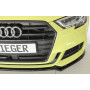 DESTOCKAGE - Lame de pare-chocs avant "noir brillant" "Rieger Tuning" pour AUDI A3 (8V)